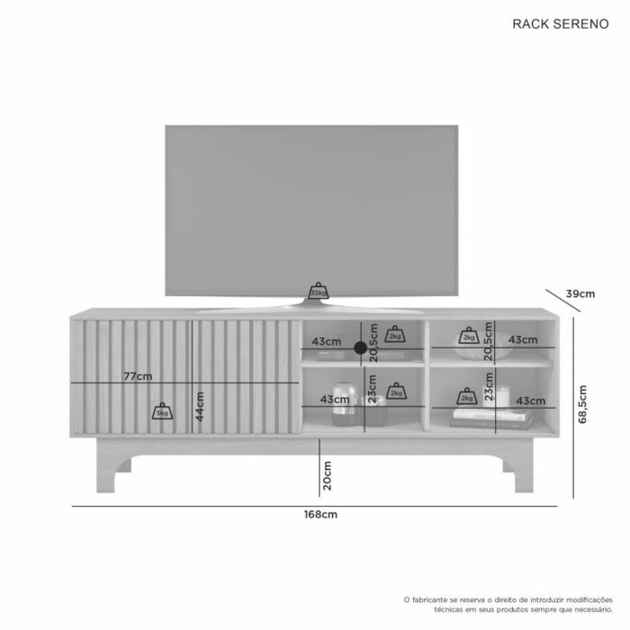 RACK SERENO - Imagem 5
