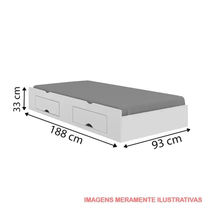BIBOX C/02 GAVETAS - Imagem 4