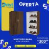 MULTIUSO/SAPATEIRA NARA