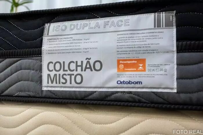 COLCHÃO ISO100 DUPLA FACE QUEEM - Imagem 3