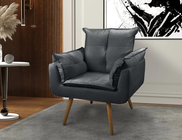 CADEIRA/POLTRONA DECORATIVA OPALA 01 LUGAR - Imagem 2