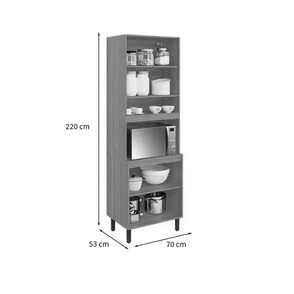 PANELEIRO 70CM 4PT NAPOLES - Imagem 3