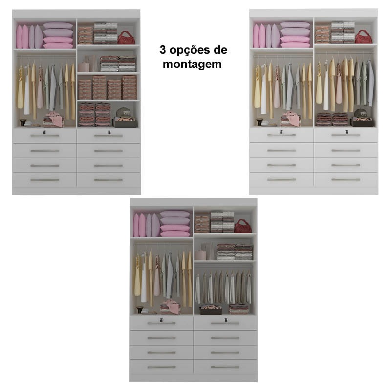 ROUP. MÔNACO 4 PORTAS E 8 GAVETAS - Imagem 4