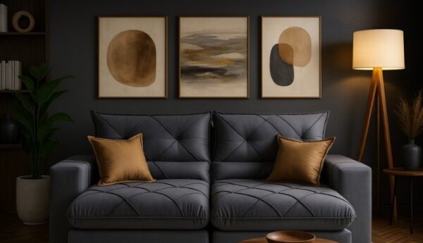 Sofá Retrátil Reclinável 2.50m Gran Bello Molas Ensacadas