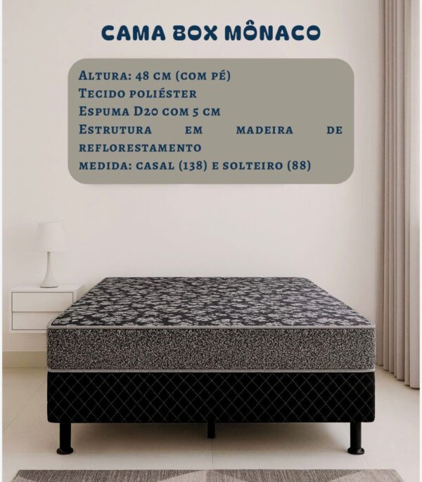 CAMA MÔNACO CASAL