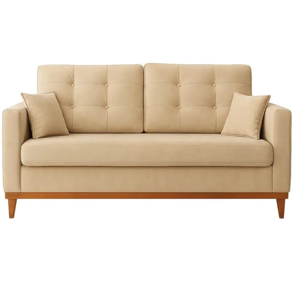 SOFA LIVING CALIFORNIA LINHO 02 LUG C/ ALMOFADAS