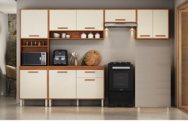 COZINHA COMPLETA CANELA (5 PEÇAS)