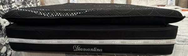 COLCHÃO DIAMANTINA BLACK CASAL MOLAS ENSACADAS